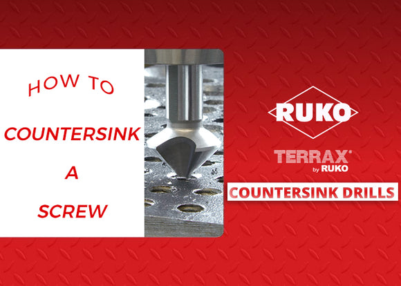 How To Countersink A Screw