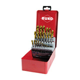 RUKO HSS-TIN Twist Drill Set